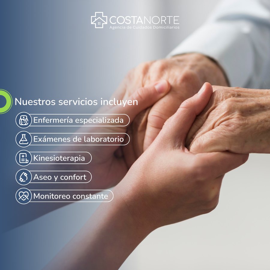 Servicios de Costa Norte en &Ntilde;uble: enfermer&iacute;a, ex&aacute;menes, kinesioterapia, aseo y confort, monitoreo